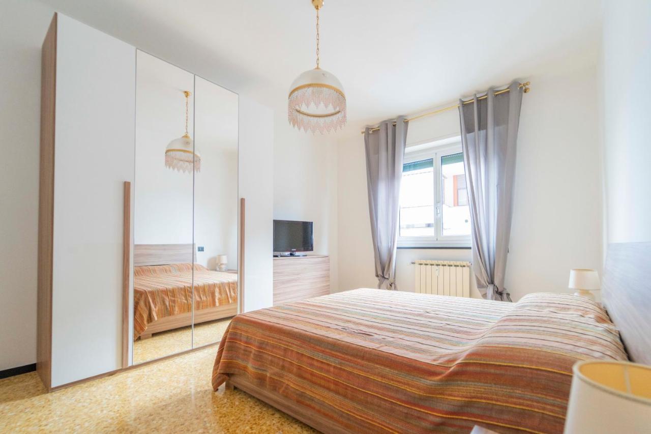 193 - Casa Via Della Chiusa - Centralissimo E Vicino Alla Baia Del Silenzio, Spiaggia E Mare 150M - Parcheggio Gratis Incluso E Aria Condizionata 세스트리레반떼 외부 사진