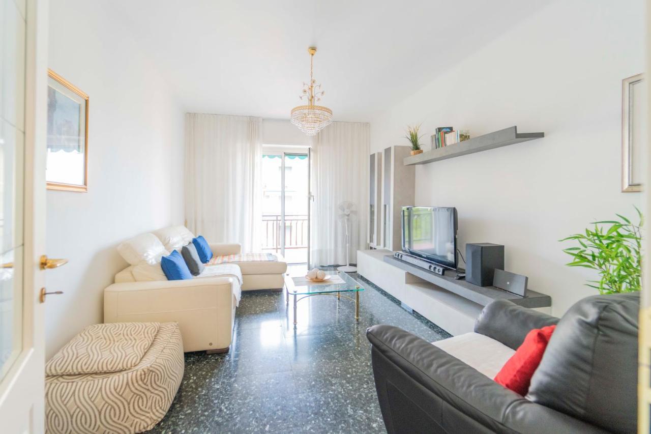 193 - Casa Via Della Chiusa - Centralissimo E Vicino Alla Baia Del Silenzio, Spiaggia E Mare 150M - Parcheggio Gratis Incluso E Aria Condizionata 세스트리레반떼 외부 사진