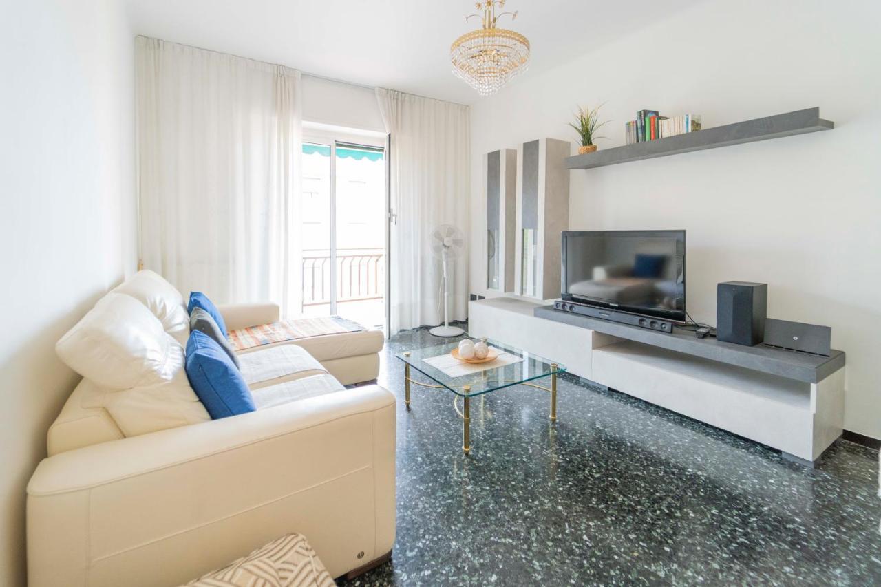 193 - Casa Via Della Chiusa - Centralissimo E Vicino Alla Baia Del Silenzio, Spiaggia E Mare 150M - Parcheggio Gratis Incluso E Aria Condizionata 세스트리레반떼 외부 사진